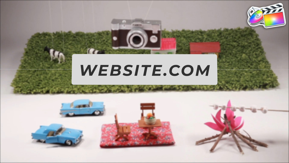 Photo of 3D Village Vibe Scene for FCPX – Videohive 58498578