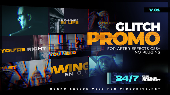 Photo of Action Trailer | Glitch Promo Titles – Videohive 25832593