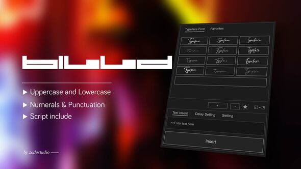 Photo of Animated Typeface – BillDing Long – Videohive 58603456
