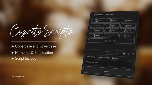 Photo of Animated Typeface – Cognito Scripto – Videohive 58524426