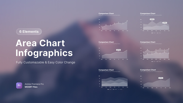 Photo of Area Chart Infographics | MOGRT – Videohive 58504695