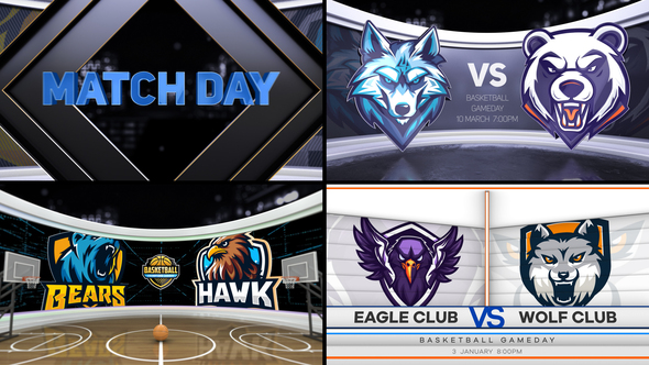 Photo of Basketball VS – Videohive 57017655