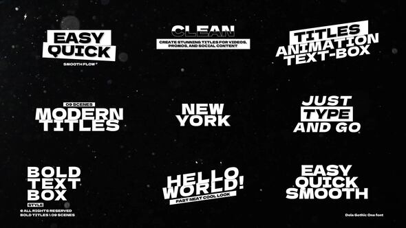 Photo of Big Text Titles | MOGRT (PP) – Videohive 58606362