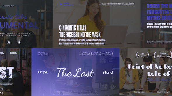 Photo of Blockbuster Cinematic Typography – Videohive 58482942