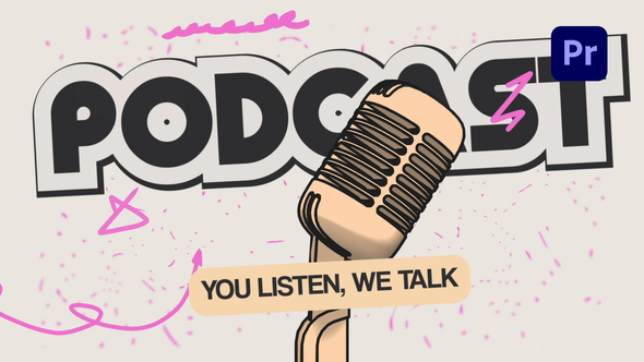 Photo of Bold Outline Podcast Opener – Videohive 58608786