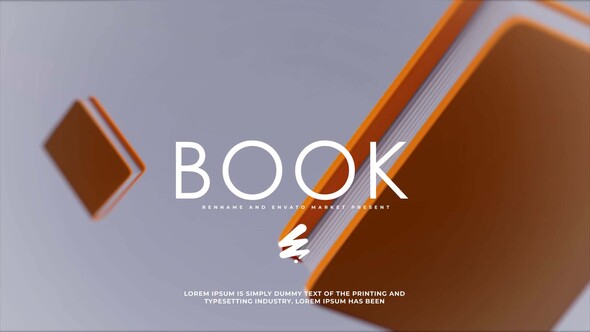 Photo of Book Logo – Videohive 58465419