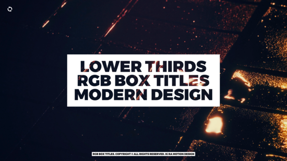Photo of Box Titles | DR – Videohive 51653375