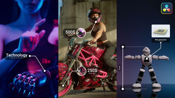 Photo of Call Out Titles | DaVinci Resolve – Videohive 58362256