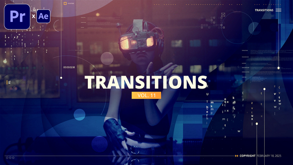 Photo of Cinematic Transitions – Futuristic Glitch Transitions Pack – Videohive 58592522