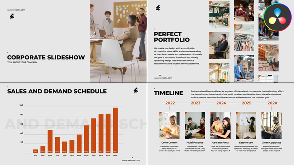 Photo of Clean Corporate Annual Report for DaVinci Resolve – Videohive 58468333