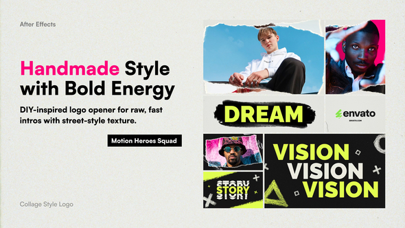 Photo of Collage Style Logo – Videohive 58445311