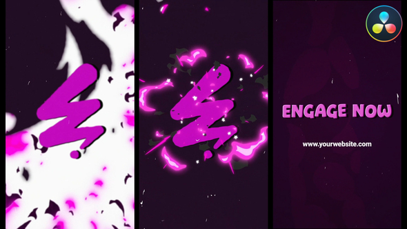 Photo of Colorful Explosion Vertical Logo | DaVinci Resolve – Videohive 58386093