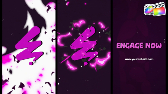 Photo of Colorful Explosion Vertical Logo | FCPX – Videohive 58355886