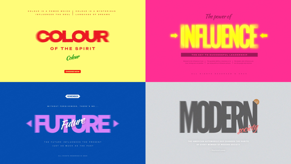 Photo of Colourful Titles – Videohive 58646171