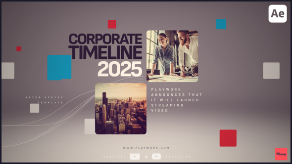 Photo of Corporate Timeline – Videohive 58404993