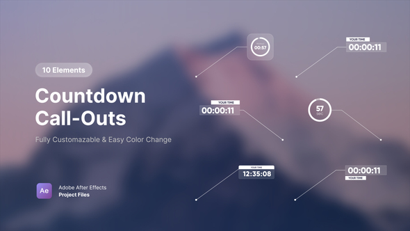 Photo of Countdown Callouts – Videohive 58445220