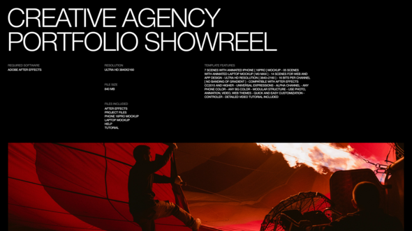 Photo of Creative Agency Portfolio Showreel – Videohive 58442364