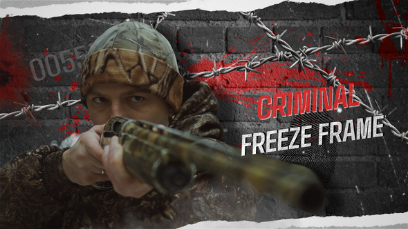 Photo of Criminal Freeze Frame || MOGRT – Videohive 58689898