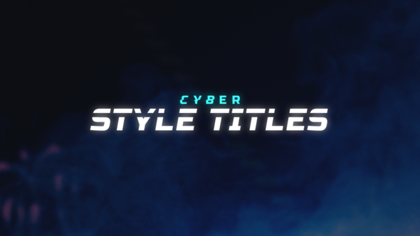 Photo of Cyber Style Titles Pack / DR – Videohive 58492442
