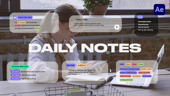 Photo of Daily Notes – Videohive 58629752