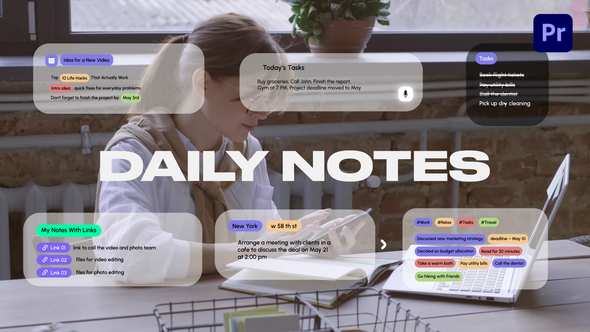 Photo of Daily Notes – Videohive 58629944
