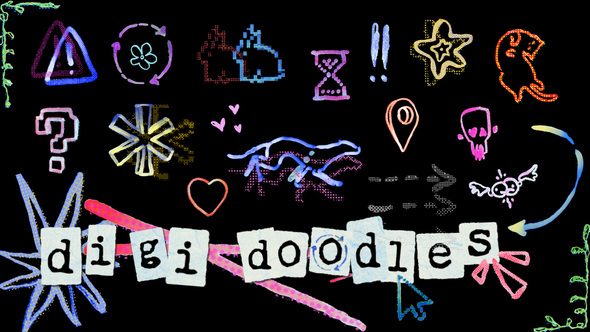 Photo of Digi Doodles – Videohive 58575877