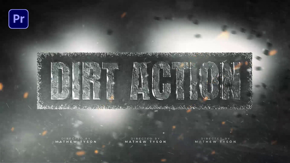 Photo of Dirt Action Title Design – Videohive 58390665