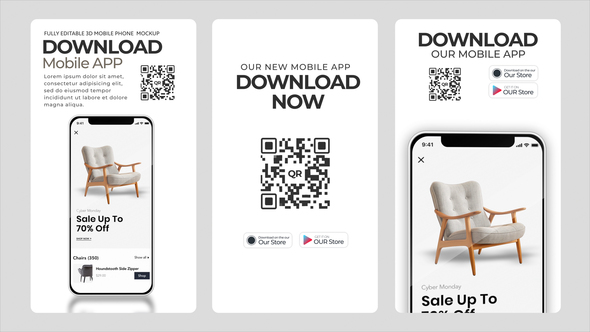 Photo of Download Mobile App | Vertical Mobile App Promo – Videohive 58656740