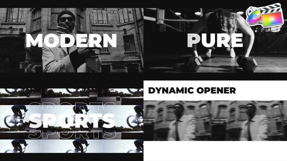 Photo of Dynamic Modern Opener for FCPX – Videohive 58654044