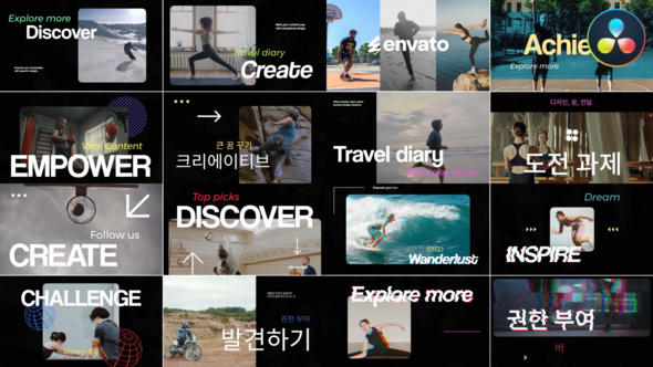 Photo of Dynamic Stylish Glitch Typography for DaVinci Resolve – Videohive 58620854