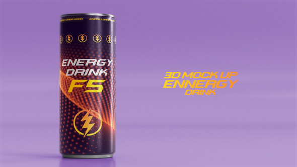 Photo of Energy Drink Mock Up – Videohive 58275325