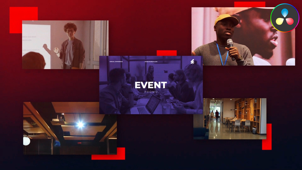 Photo of Event Promo Slides for DaVinci Resolve – Videohive 58573734