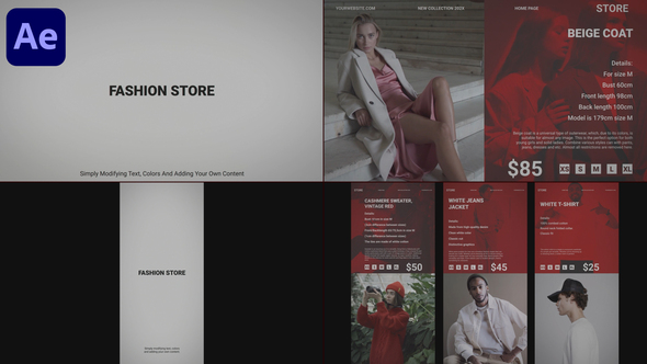 Photo of Fashion Store for After Effects – Videohive 58525138