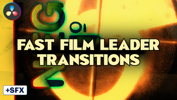 Photo of Fast Film Leader Transitions – Videohive 58549320
