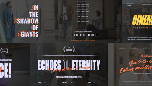 Photo of Filmic Cinematic Title Slides MOGRT – Videohive 58487946