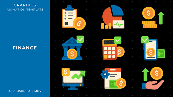 Photo of Finance | Animated Graphics After Effects Template – Videohive 58497496