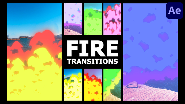 Photo of Fire Vertical Transitions | After Effects – Videohive 58289805