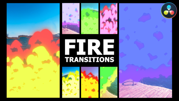 Photo of Fire Vertical Transitions | DaVinci Resolve – Videohive 58498654