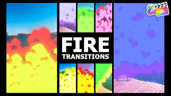 Photo of Fire Vertical Transitions | FCPX – Videohive 58498632