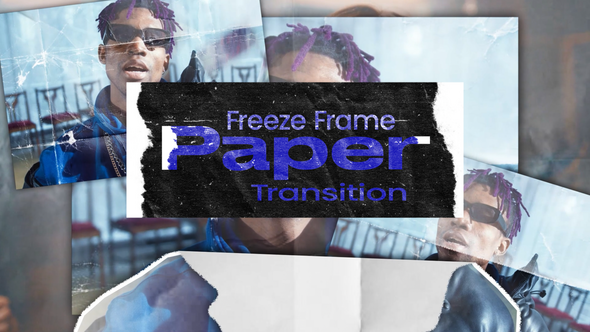 Photo of Freeze Frame Paper Transition – Videohive 58277743