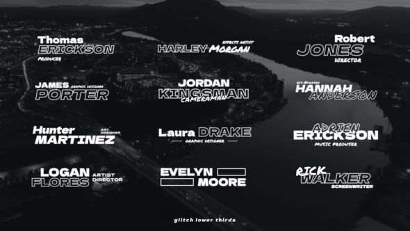 Photo of Glitch Lower Thirds / AE – Videohive 58577458