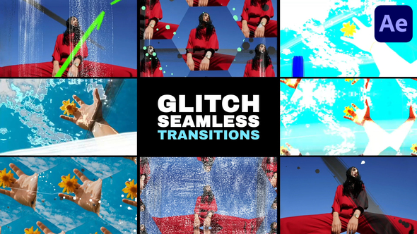 Photo of Grunge Glitch Seamless Transitions | After Effects – Videohive 58336328