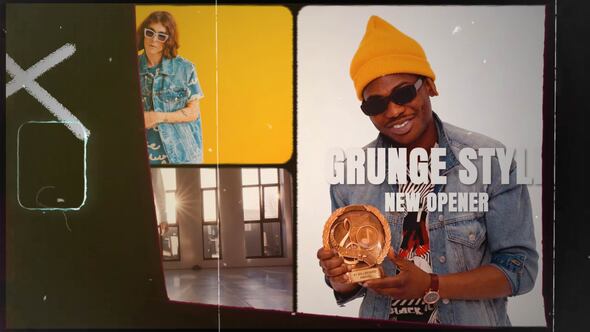 Photo of Grunge Split Opener – Videohive 58576839