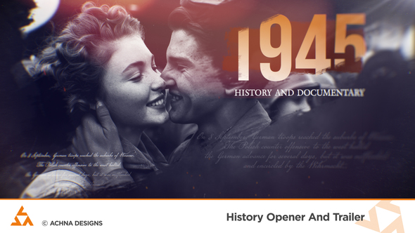 Photo of History Opener And Trailer – Videohive 57951579