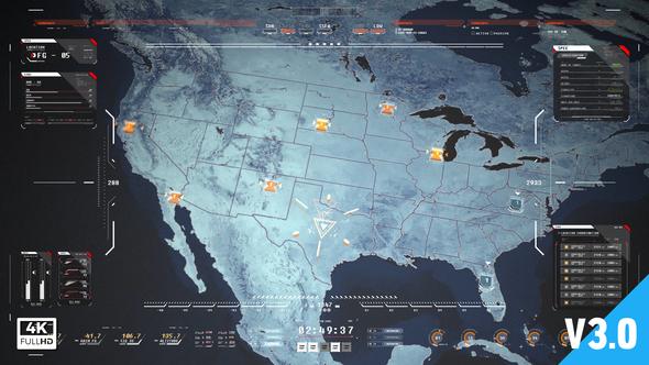 Photo of HUD World Map Pack – Videohive 21241444