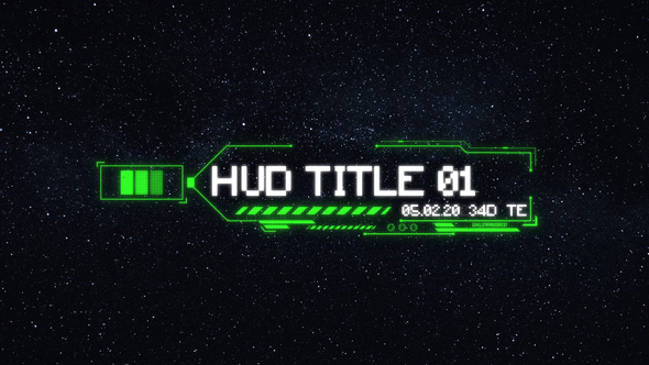 Photo of HUD Titles – Videohive 58526046