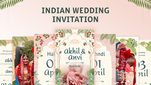 Photo of Indian Wedding Invitation – Videohive 58514412