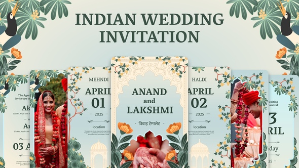 Photo of Indian Wedding Invitation – Videohive 58590774