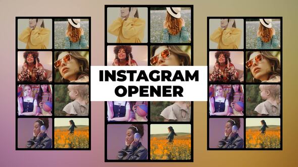 Photo of Instagram Opener – Videohive 58424669