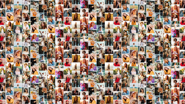 Photo of Intro – Mosaic Photo Logo Intro – Videohive 58388210